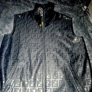 FENDI BLACK VEST ,SIZE SMALL, NEW 10/10 condition